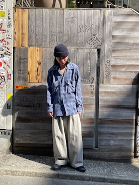 中原大地【吾亦紅】さん（メンズ・172cm）の春コーディネート