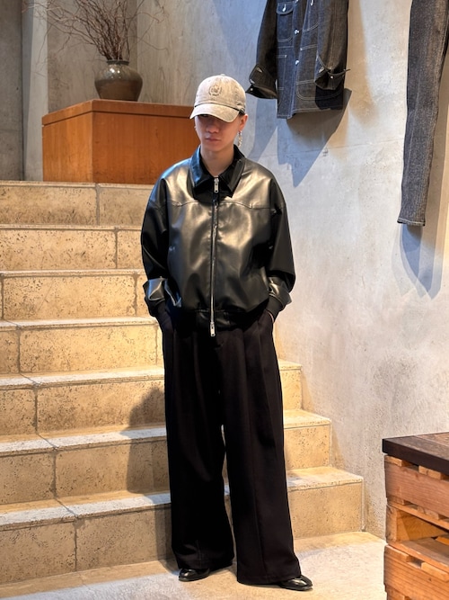 Toironier/トワロニエ/2Tuck Wide Pants（スラックス）｜Toironier