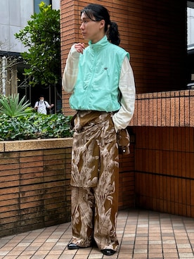 「CristaSeya （クリスタセヤ）のアイテム」を使った、中原大地【吾亦紅】さん（メンズ・172cm）の夏コーディネート