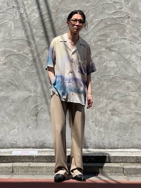 中原大地【吾亦紅】さん（メンズ・172cm・20代）の春コーディネート