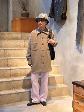 中原大地【吾亦紅】さん（メンズ・172cm）の冬コーディネート