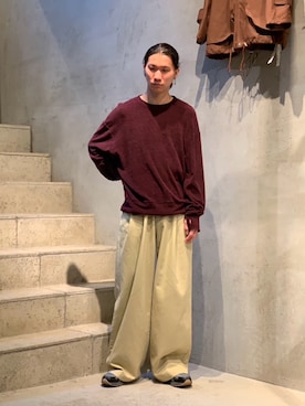 中原大地【吾亦紅】さん（メンズ・172cm・20代）の春コーディネート