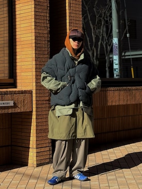 中原大地【吾亦紅】さん(メンズ・172cm)の冬コーディネート