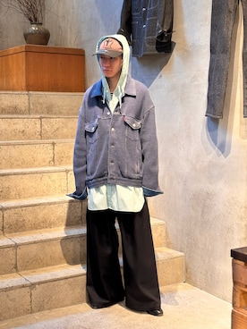 中原大地【吾亦紅】さん（メンズ・172cm）の冬コーディネート