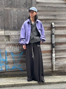 「アイテム（その他アウター）」を使った、中原大地【吾亦紅】さん（メンズ・172cm・20代）の秋コーディネート