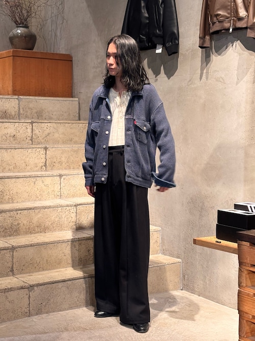 Toironier/トワロニエ/2Tuck Wide Pants（スラックス）｜Toironier