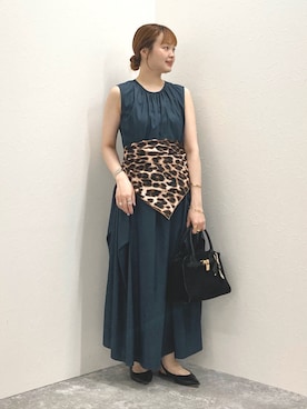 「NOLLEY’S（ノーリーズ）のアイテム（ワンピース/ドレス）」を使った、nol murakamiさん（レディース・152cm）の夏コーディネート