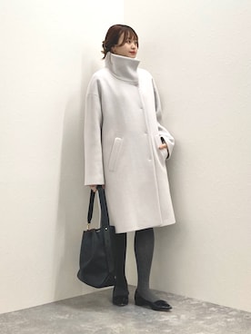 「NOLLEY’S Sophi（ノーリーズソフィ）のアイテム（その他アウター）」を使った、nol murakamiさん（レディース・152cm）の秋コーディネート