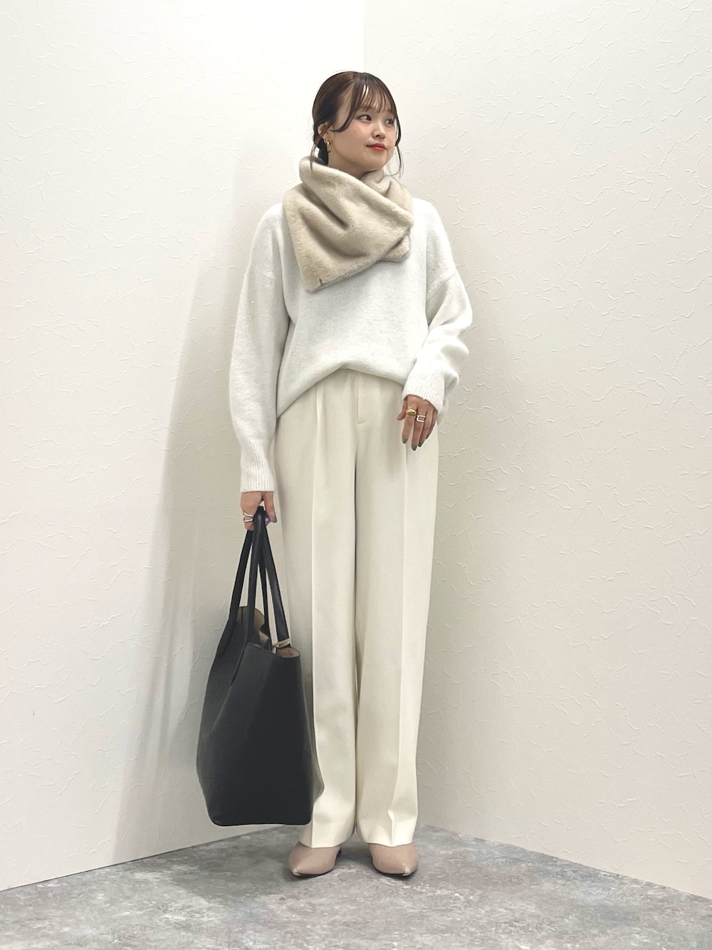 NOLLEY'S（ノーリーズ）の「エコファーアシメリバーシブルティ
