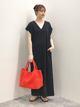 「grace grace （グラスグラス）のアイテム」を使った、nol murakamiさん（レディース・152cm）の春コーディネート