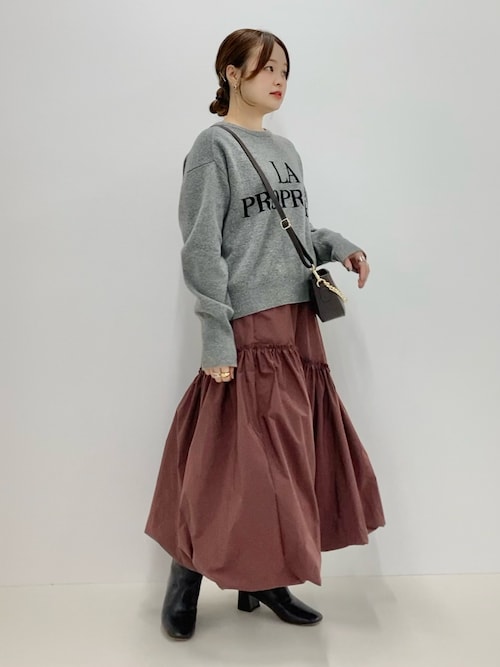 セール】◇【WEB限定】タフタバルーンスカート（スカート