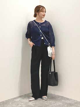 「NOLLEY’S（ノーリーズ）のアイテム」を使った、nol murakamiさん（レディース・152cm）の夏コーディネート