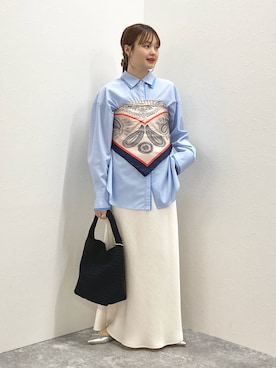 「NOLLEY’S（ノーリーズ）のアイテム」を使った、nol murakamiさん（レディース・152cm）の春コーディネート