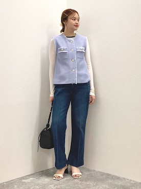 「NOLLEY’S Sophi（ノーリーズソフィ）のアイテム」を使った、nol murakamiさん（レディース・152cm）の夏コーディネート