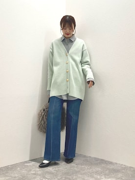 「Kassiopea（カシオペア）のアイテム」を使った、nol murakamiさん（レディース・152cm）の冬コーディネート