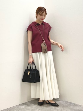 「アイテム（チャーム）」を使った、nol murakamiさん（レディース・152cm）の夏コーディネート