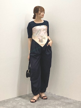 「NOLLEY’S（ノーリーズ）のアイテム（財布/小物）」を使った、nol murakamiさん（レディース・152cm）の夏コーディネート
