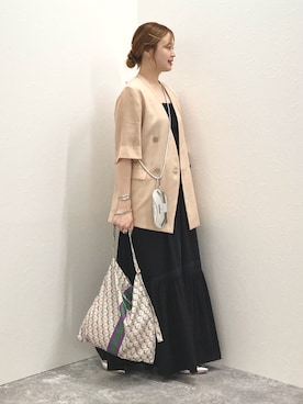 「アイテム（チャーム）」を使った、nol murakamiさん（レディース・152cm）の夏コーディネート