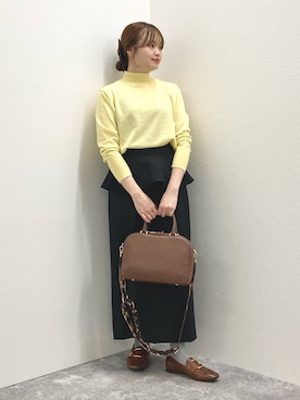 「アイテム（チャーム）」を使った、nol murakamiさん（レディース・152cm）の秋コーディネート