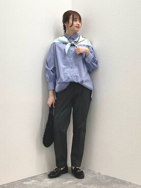 「NOLLEY’S（ノーリーズ）のアイテム（財布/小物）」を使った、nol murakamiさん（レディース・152cm）の春コーディネート