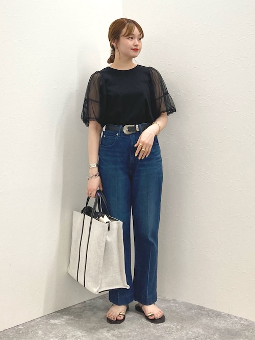 セール】バルーンスリーブプルオーバーカットソー（Tシャツ