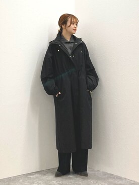 「NOLLEY’S（ノーリーズ）のアイテム（その他アウター）」を使った、nol murakamiさん（レディース・152cm）の秋コーディネート