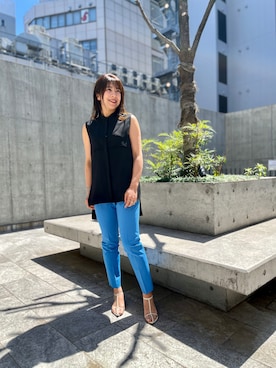 「お出かけコーデ日記」｜しおりさん（レディース・164cm）の春コーディネート