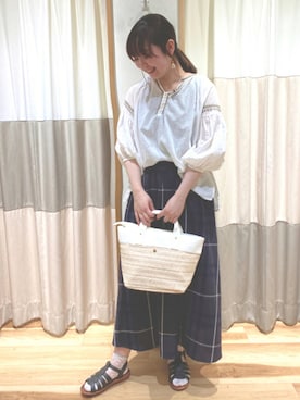 𝕪 𝕦 𝕚さん（レディース・161cm）の夏コーディネート