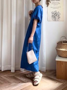 「AS KNOW AS plus」｜𝚍𝚊𝚛𝚊.さん（レディース・163cm）の夏コーディネート