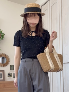 𝚍𝚊𝚛𝚊.さん（レディース・164cm）の春コーディネート