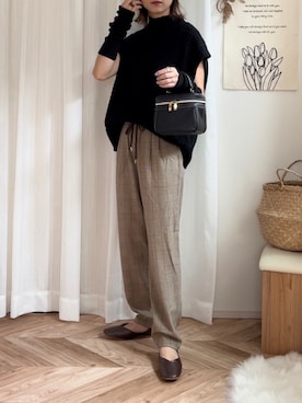 𝚍𝚊𝚛𝚊.さん（レディース・163cm）の秋コーディネート