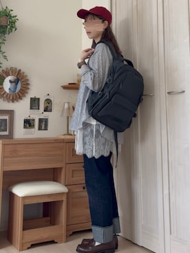 「florist（フローリスト）のアイテム」を使った、𝚍𝚊𝚛𝚊.さん（レディース・164cm）の春コーディネート