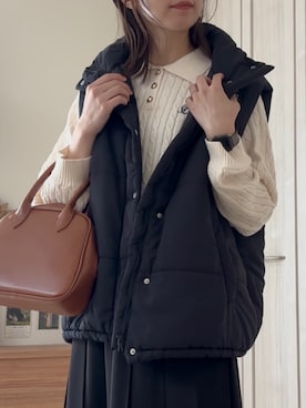 「アイテム（ニット/セーター）」を使った、𝚍𝚊𝚛𝚊.さん（レディース・164cm・30代）の秋コーディネート