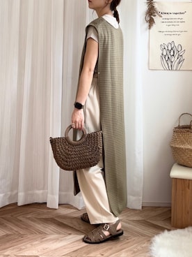 𝚍𝚊𝚛𝚊.さん（レディース・163cm）の秋コーディネート