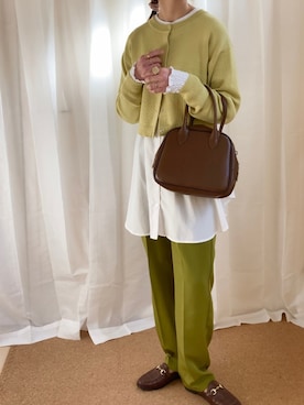 𝚍𝚊𝚛𝚊.さん（レディース・163cm）の冬コーディネート