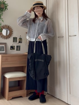 𝚍𝚊𝚛𝚊.さん(レディース・164cm)の夏コーディネート