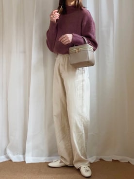 𝚍𝚊𝚛𝚊.さん（レディース・163cm）の冬コーディネート