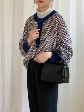 「ALTROSE（アルトローズ）のアイテム」を使った、𝚍𝚊𝚛𝚊.さん（レディース・163cm）の冬コーディネート