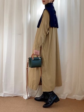 𝚍𝚊𝚛𝚊.さん(レディース・163cm)の冬コーディネート