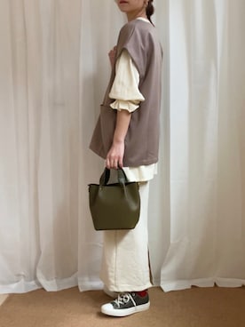 𝚍𝚊𝚛𝚊.さん（レディース・163cm）の冬コーディネート