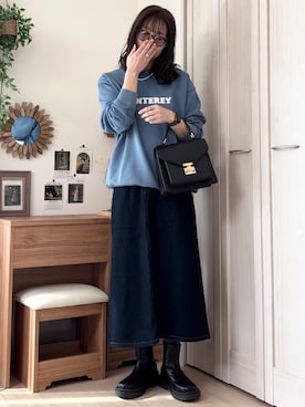 𝚍𝚊𝚛𝚊.さん（レディース・164cm）の冬コーディネート