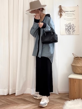 𝚍𝚊𝚛𝚊.さん（レディース・163cm）の秋コーディネート