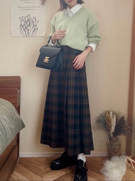 𝚍𝚊𝚛𝚊.さん（レディース・164cm）の秋コーディネート