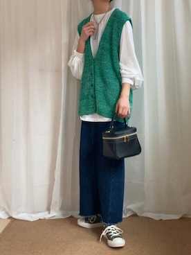 𝚍𝚊𝚛𝚊.さん（レディース・163cm）の冬コーディネート