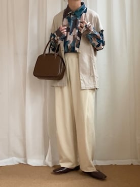 「Naive magic（ナイーブマジック）のアイテム」を使った、𝚍𝚊𝚛𝚊.さん（レディース・163cm）の春コーディネート