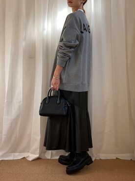 𝚍𝚊𝚛𝚊.さん（レディース・163cm）の冬コーディネート