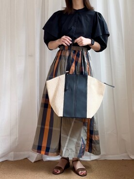 𝚍𝚊𝚛𝚊.さん（レディース・163cm）の春コーディネート