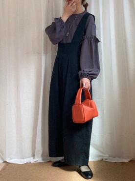 𝚍𝚊𝚛𝚊.さん（レディース・163cm）の冬コーディネート