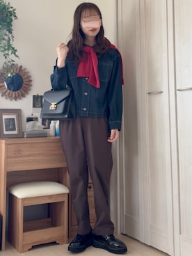 𝚍𝚊𝚛𝚊.さん(レディース・164cm)の秋コーディネート