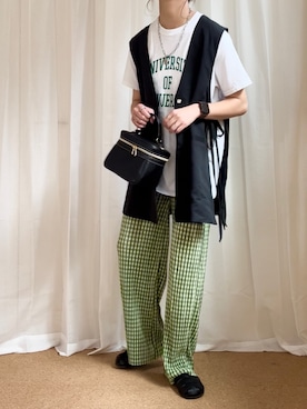 𝚍𝚊𝚛𝚊.さん（レディース・163cm）の春コーディネート